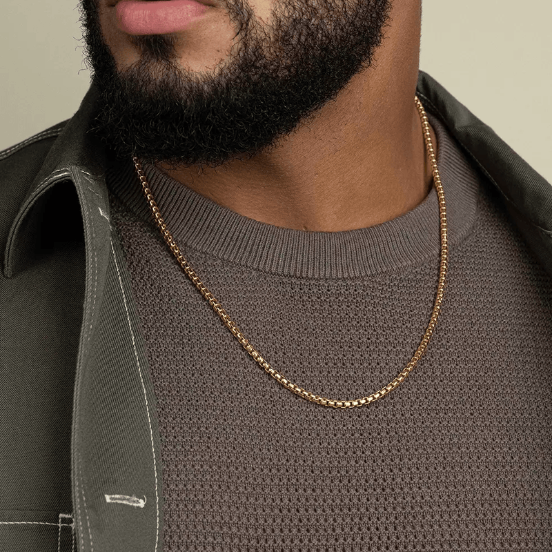 "Zipper" BRAVE Men's Necklace - SophiaJewels