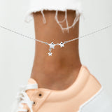 "Shiny Star" Anklet - SophiaJewels