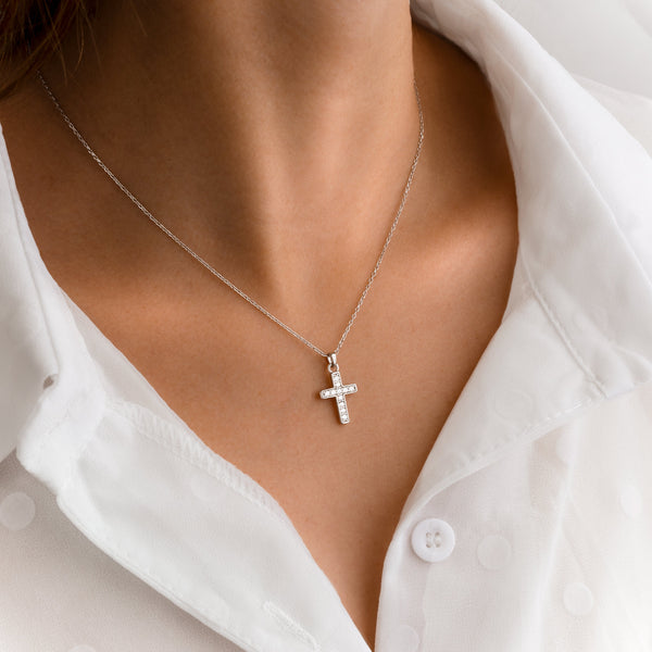 "Luminous Cross" Necklace