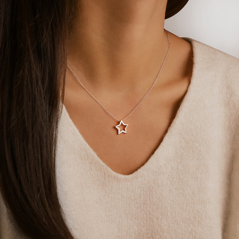 "Pentagonal Star" Necklace