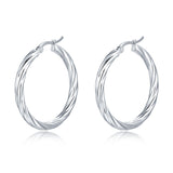 "Wire Hoops" Earrings - SophiaJewels