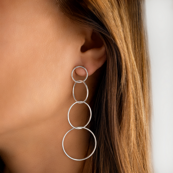 "Ringed" Earrings