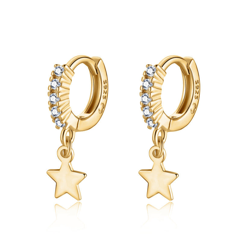 "Fleeting Star" Earrings