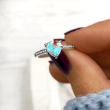 "Crystalline Passion" Ring