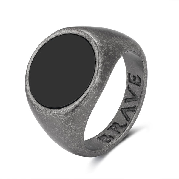 "Globular" BRAVE Men's Ring - SophiaJewels