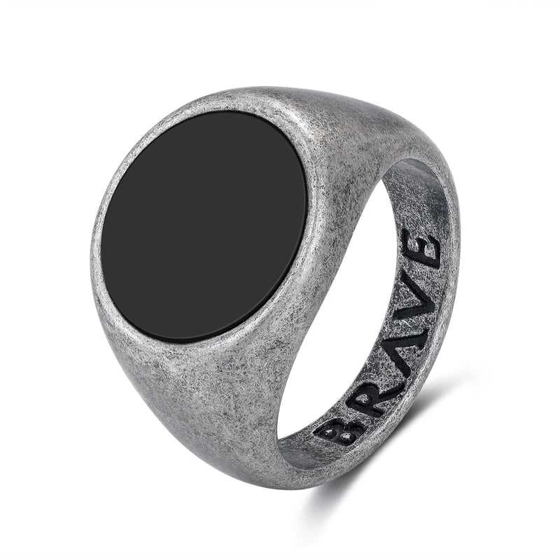 "Globular" BRAVE Men's Ring - SophiaJewels