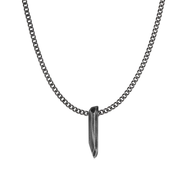 "Obsidian" BRAVE Men's Necklace