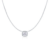 "Square Zirconia" Necklace - SophiaJewels