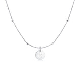 "Initial Circle" Necklace - SophiaJewels