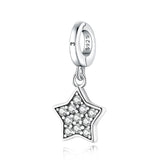 "Zirconia Star" Charm