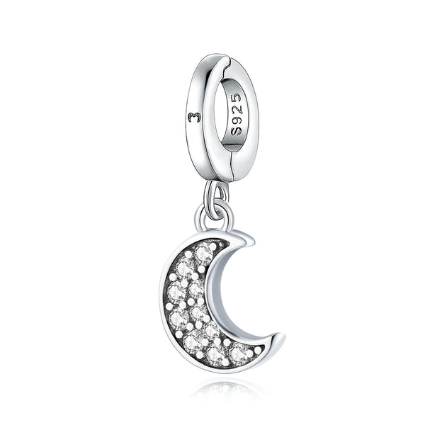 "Zirconia Moon" Charm - SophiaJewels