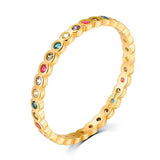 "Circular Colours" Ring