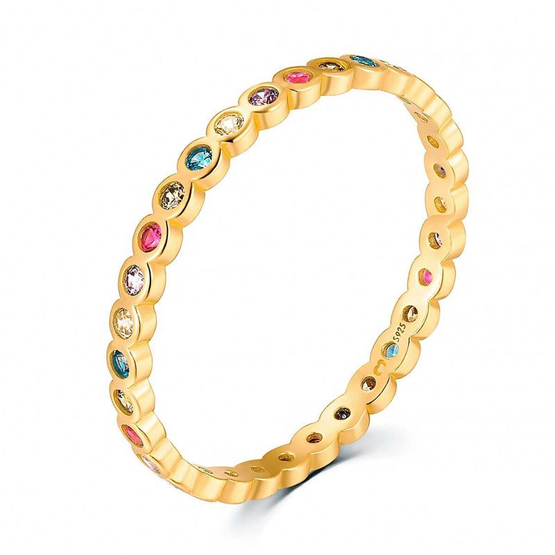 "Circular Colours" Ring