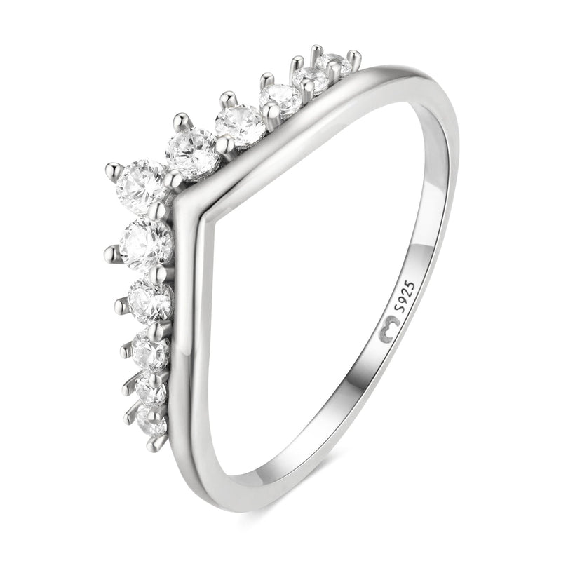 "Zirconia Crown" Ring - SophiaJewels