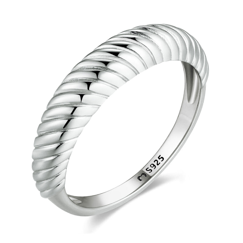 "Plissage" Ring