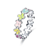 "Colorful Flowers" Ring - SophiaJewels