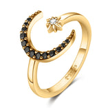 "Crescent Moon" Ring