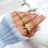 "Divine Cross" Ring