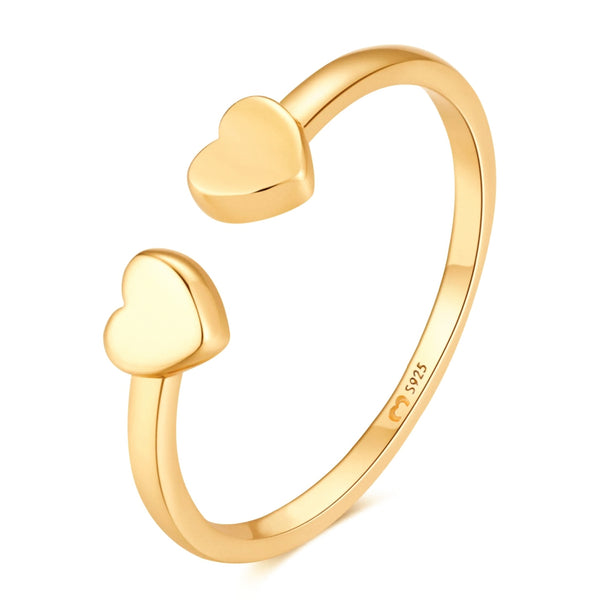 "Duplo Heart" Ring