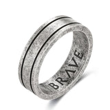 "Basalt" BRAVE Men's Ring - SophiaJewels