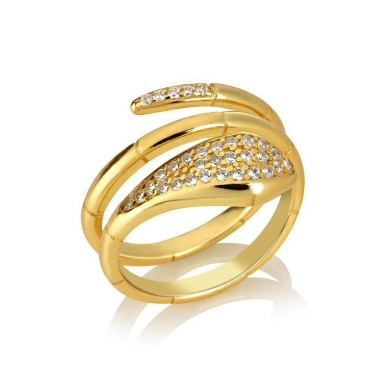 "Coiled Snake" Ring - SophiaJewels