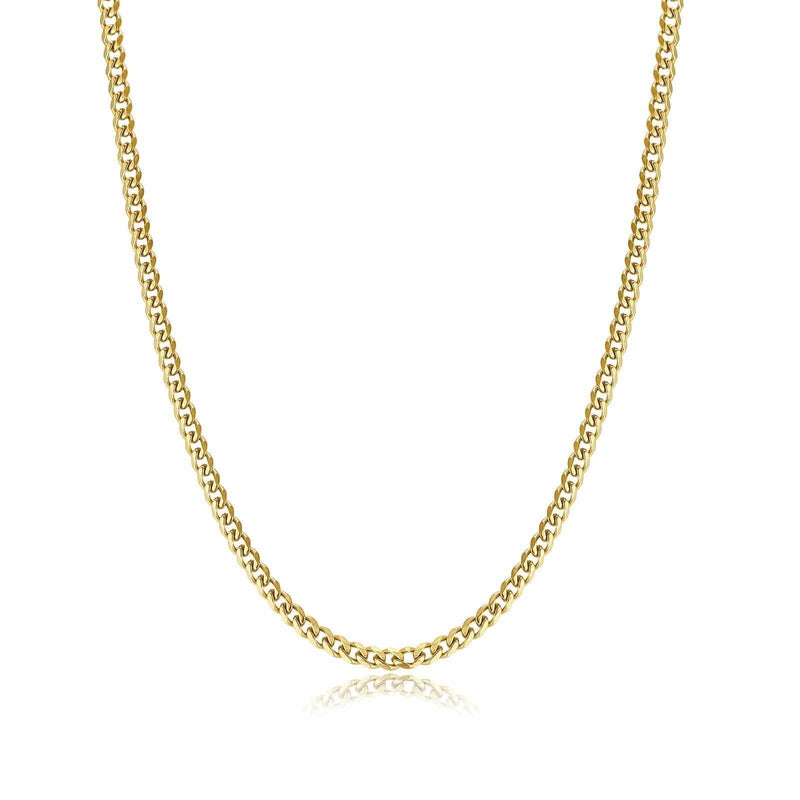 "Element" BRAVE men Necklace /Black/Gold - SophiaJewels