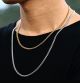 "Element" BRAVE men Necklace /Black/Gold - SophiaJewels