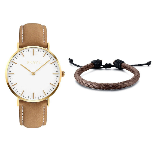 Watch and bracelet on sale set