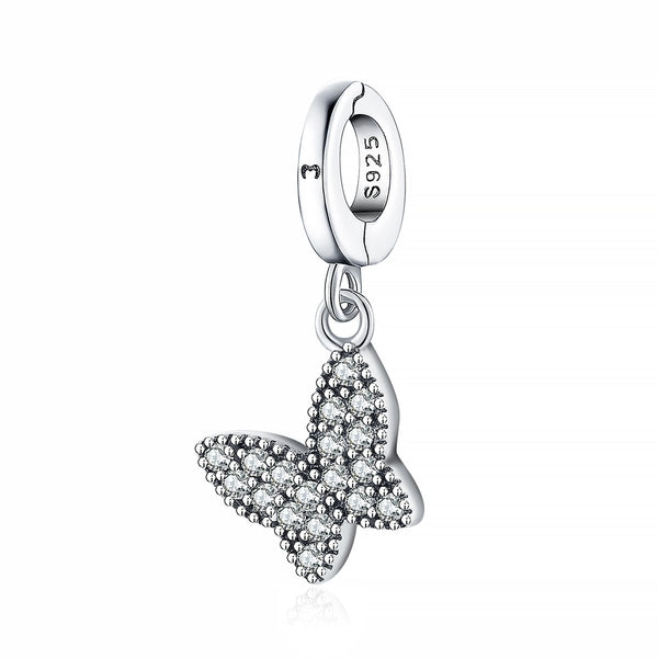 "Shimmering Butterfly" Charm