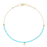 "Turquoise Moon" Necklace - SophiaJewels