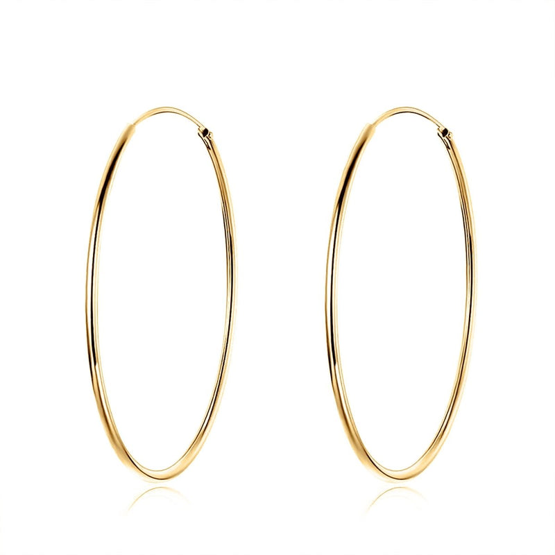 “Slim Hoops”耳环