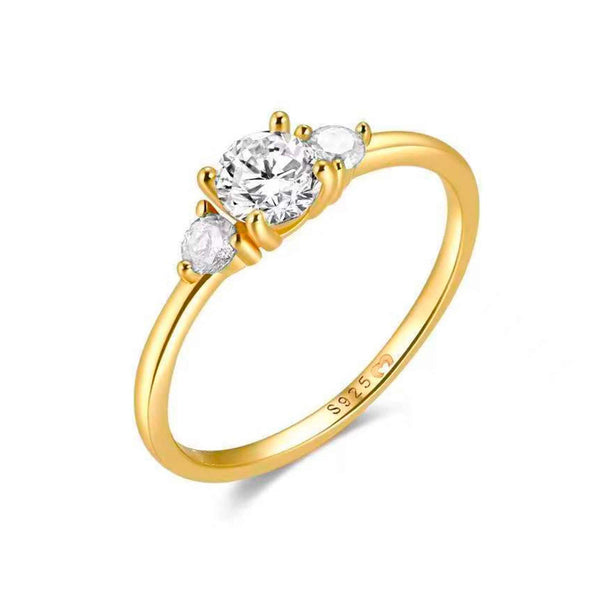 "Zirconia Trio" Ring - SophiaJewels