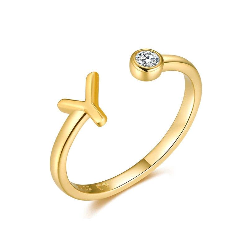 "Top Letter" Ring - SophiaJewels