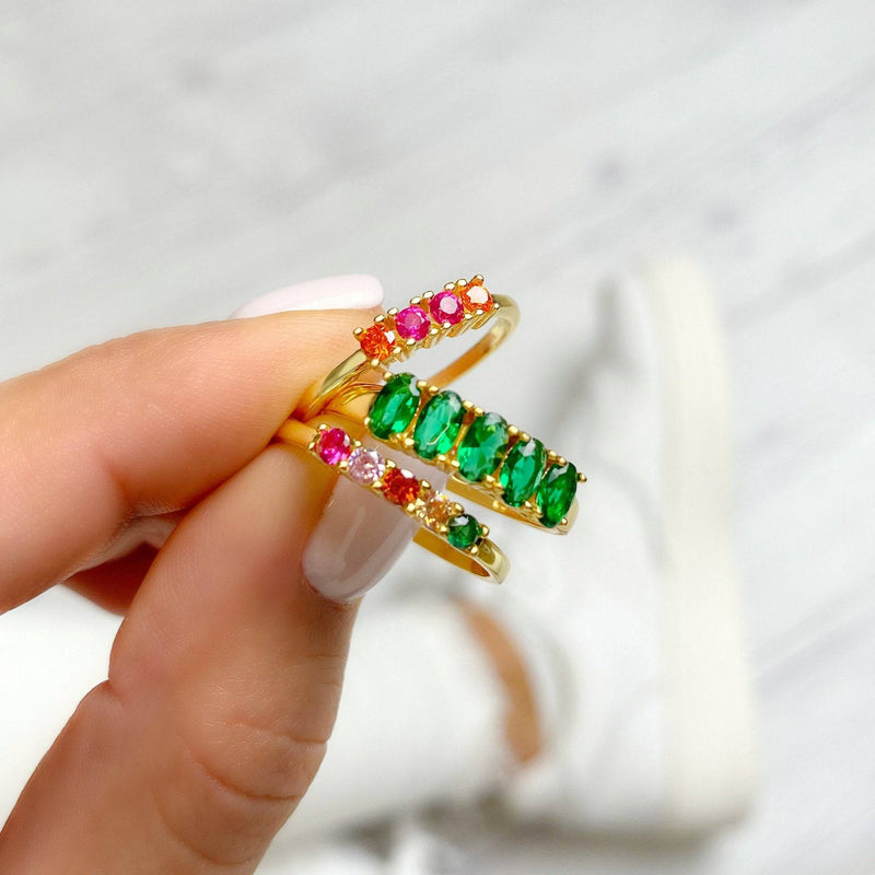 "Colour Bunch" Ring - SophiaJewels