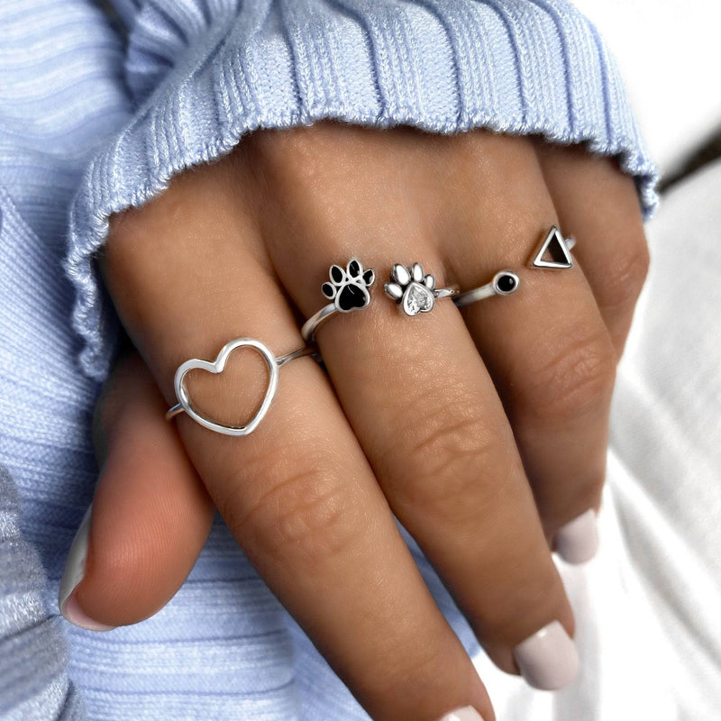 "Minimalist Heart" Ring - SophiaJewels