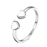 "Duplo Heart" Ring - SophiaJewels