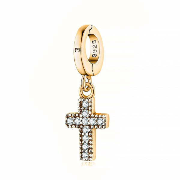 "Latin Cross" Charm - SophiaJewels