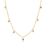 "Sparkling Colours" Necklace - SophiaJewels