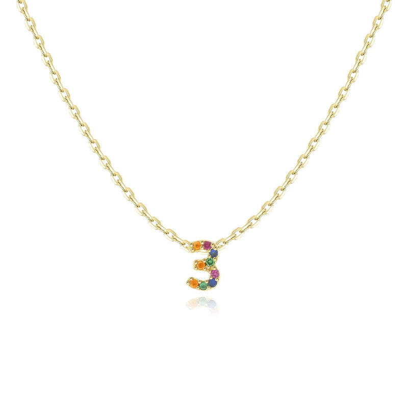 "Shinny Numbers" Necklace - SophiaJewels