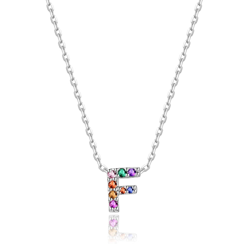 "Shinny Initial" Necklace - SophiaJewels