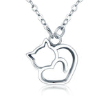 "Loved Cat" Necklace - SophiaJewels