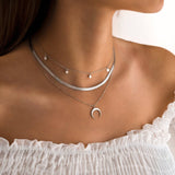 "Moon" Necklace - SophiaJewels