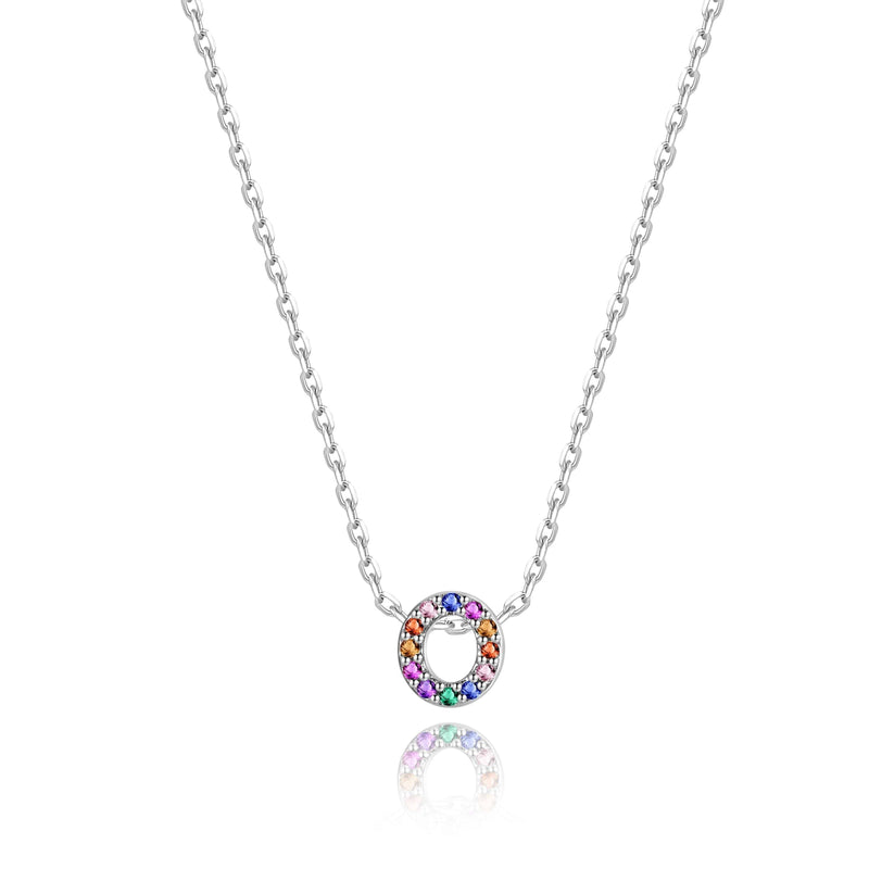 "Shinny Initial" Necklace - SophiaJewels