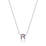 "Shinny Initial" Necklace - SophiaJewels