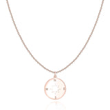 "Wind Rose" Necklace ~ Gold/Rose Gold/Silver - SophiaJewels