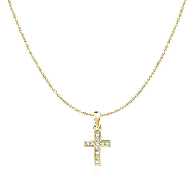 "Luminous Cross" Necklace - SophiaJewels