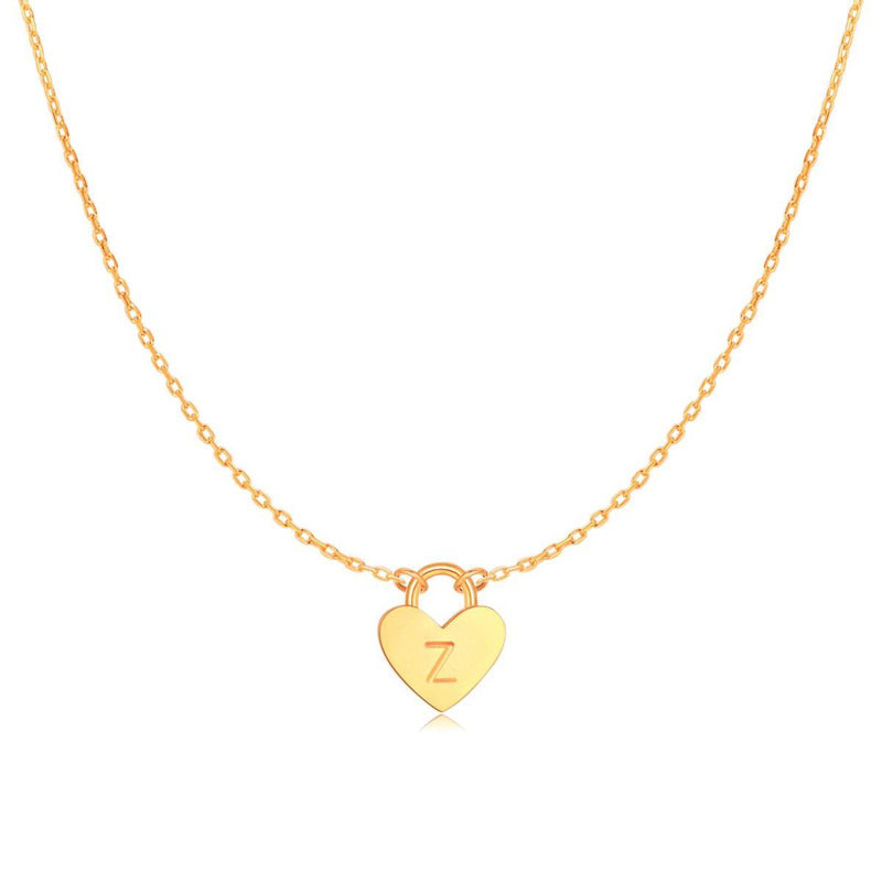 "Initial Heart" Necklace - SophiaJewels