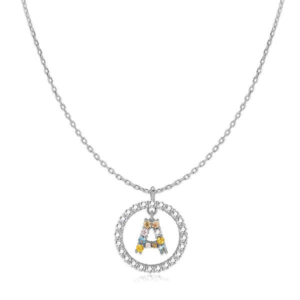 "Bright Initials" Necklace - SophiaJewels