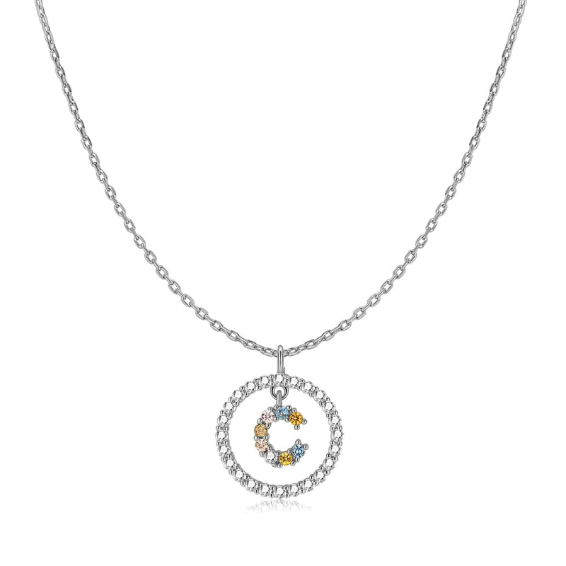 "Bright Initials" Necklace - SophiaJewels