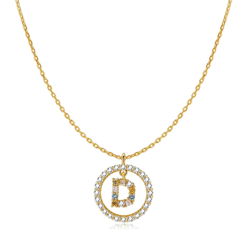 "Bright Initials" Necklace - SophiaJewels